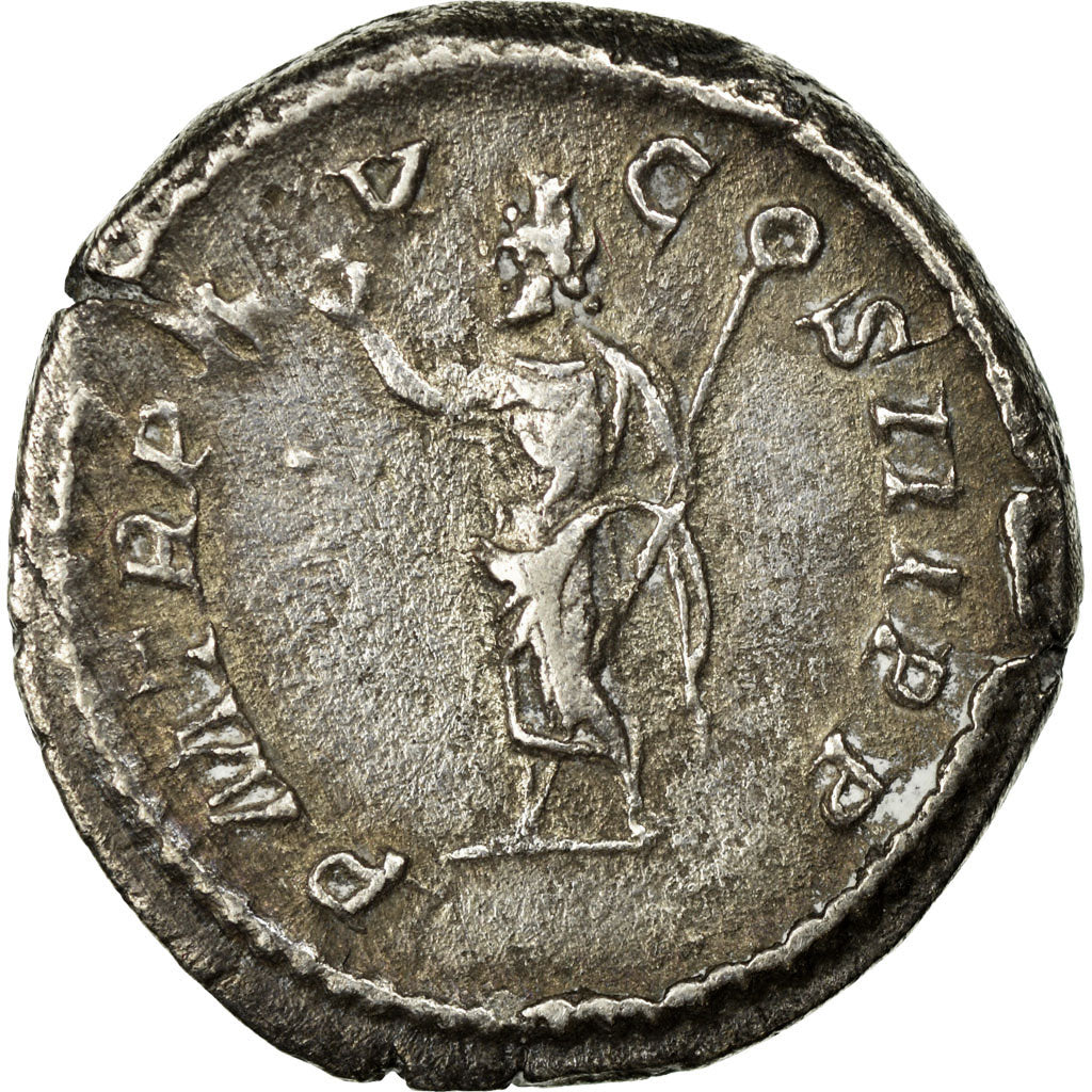 Coin, Caracalla, Denarius, MS(60-62), Silver, Cohen:195
