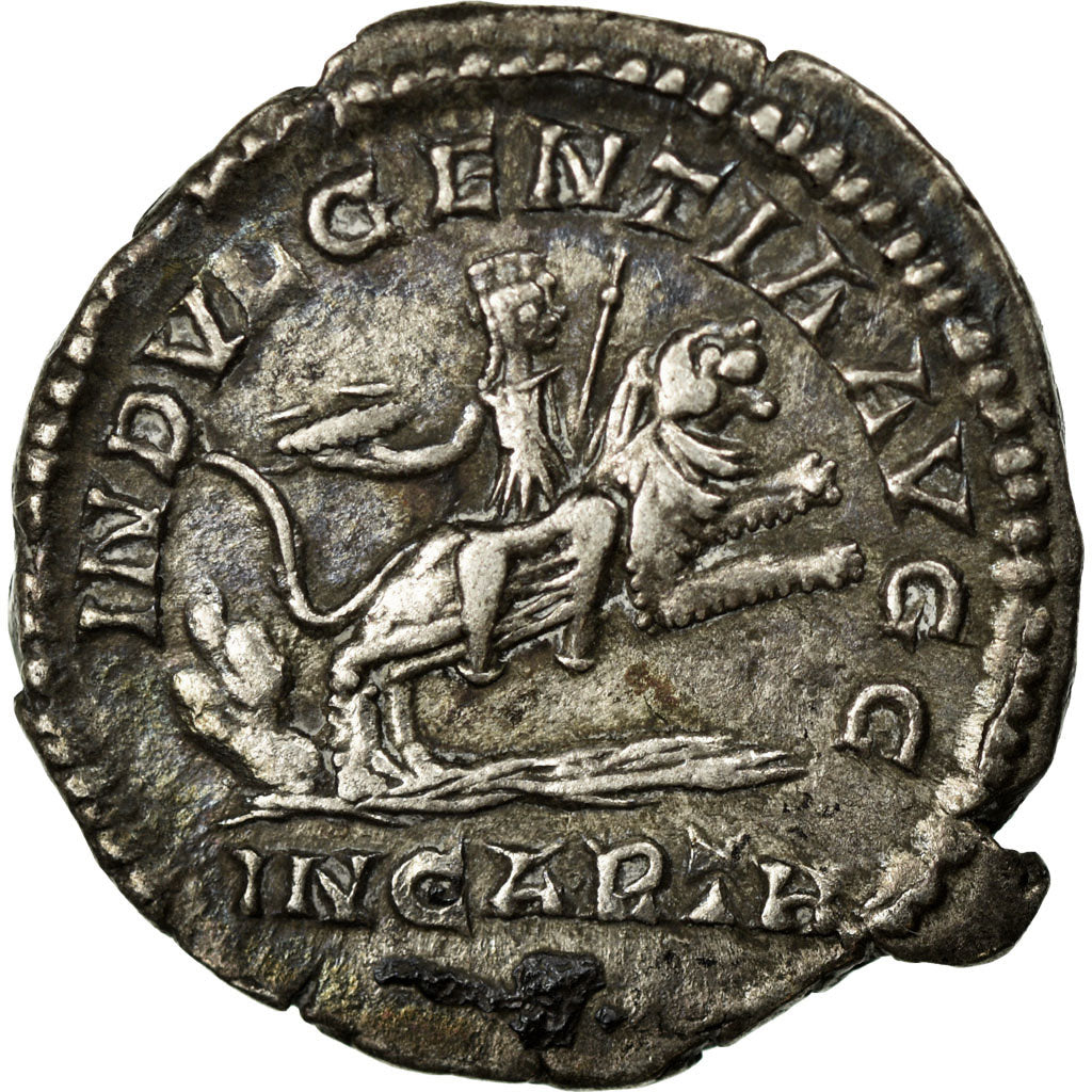 Coin, Septimius Severus, Denarius, AU(55-58), Silver, Cohen:222