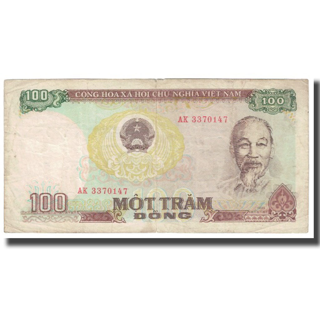 Banknote, Vietnam, 100 D<ox>ng, 1985, KM:98a, VF(20-25)