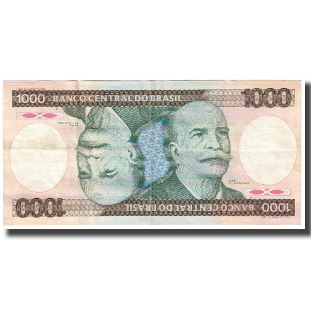 Banconote, Brasile, 1000 Cruzeiros, KM:197b, BB