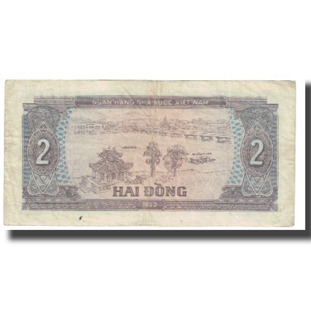 Banknote, Vietnam, 2 D<ox>ng, 1980, KM:85a, VF(20-25)