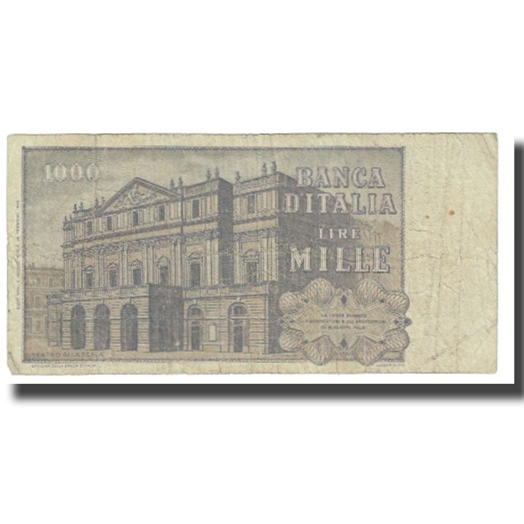Billet, Italie, 1000 Lire, KM:101d, TB