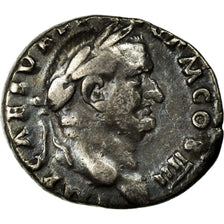 Moneta, Vespasian, Denarius, BB+, Argento, Cohen:574