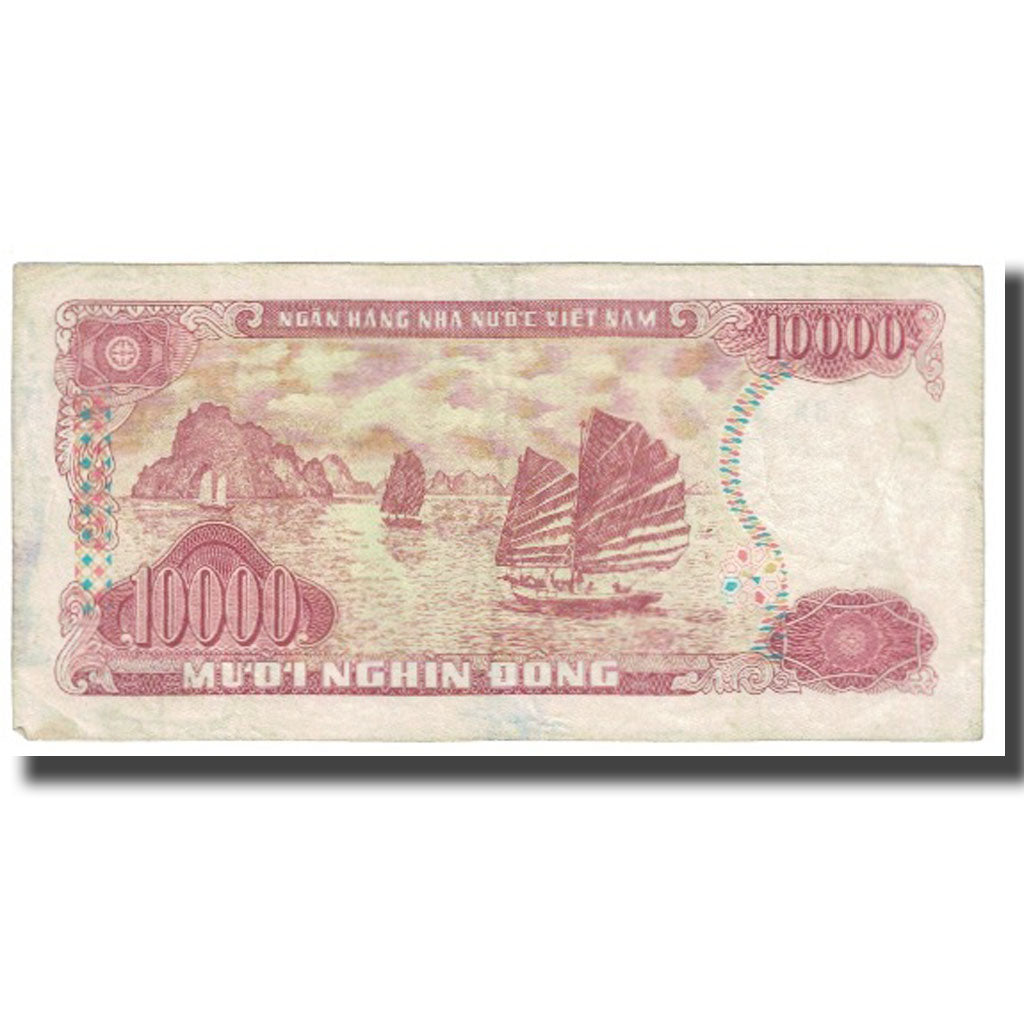 Banknote, Vietnam, 10,000 D<ox>ng, 1993, KM:109a, VF(20-25)