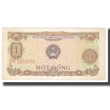 Banknote, Vietnam, 1 D<ox>ng, KM:80a, EF(40-45)