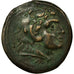 Monnaie, Bruttium, Brutti (211-208 AV JC), Heracles, Didrachme, Kroton, TTB+