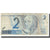 Banconote, Brasile, 2 Reais, KM:249a, D+