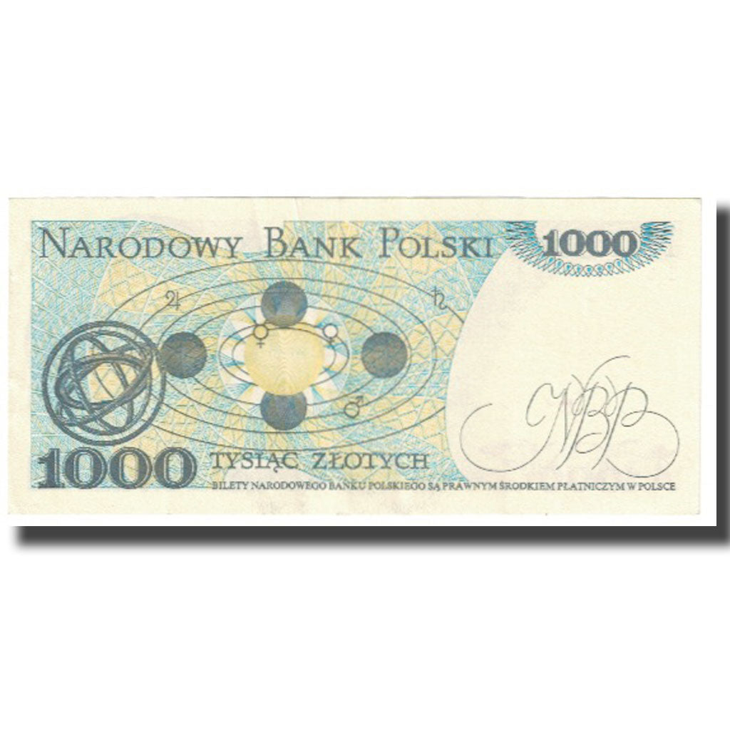 Banknote, Poland, 1000 Zlotych, 1982, 1982-06-01, KM:146c, UNC(63)