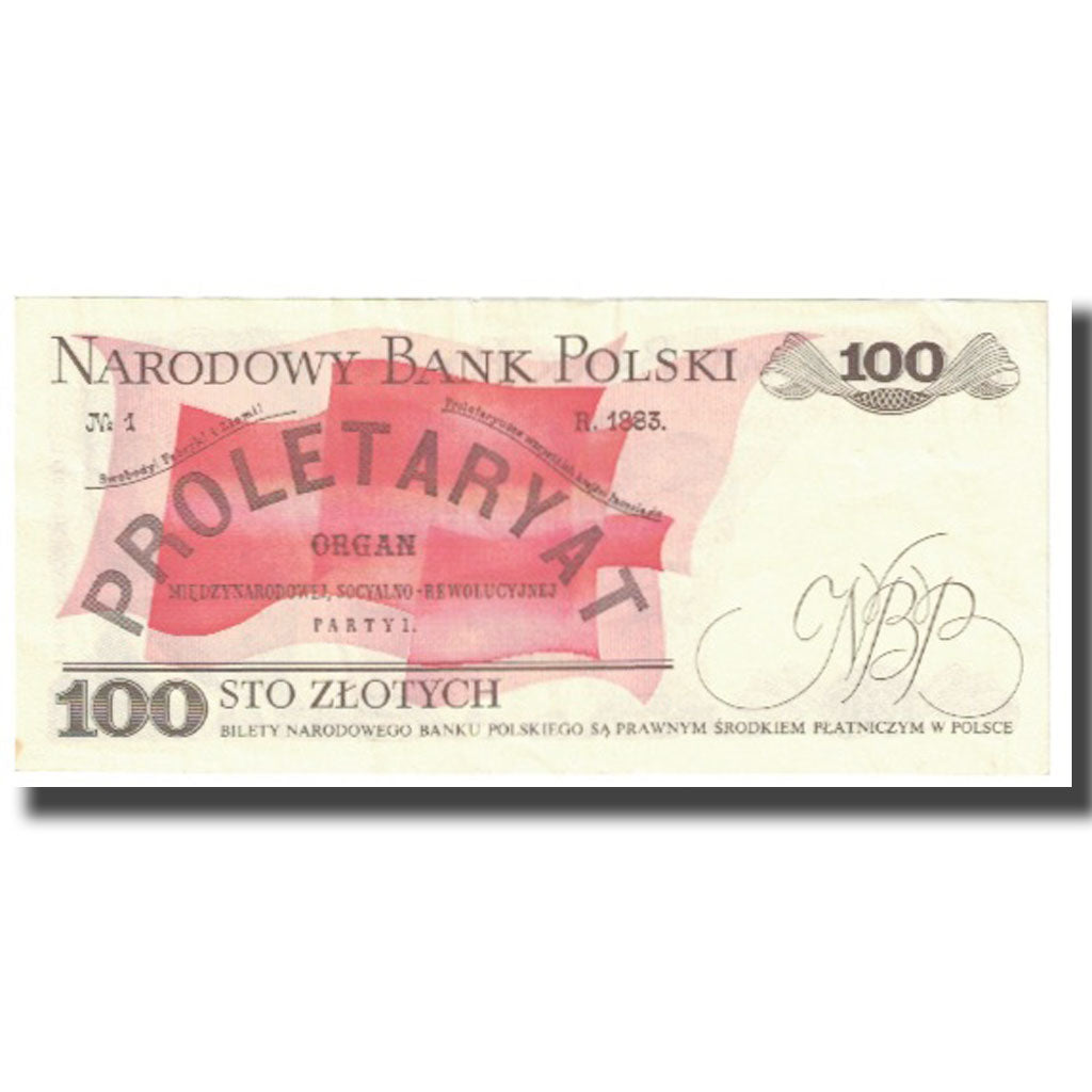 Nota, Polónia, 100 Zlotych, 1988, 1988-12-01, KM:143e, AU(55-58)