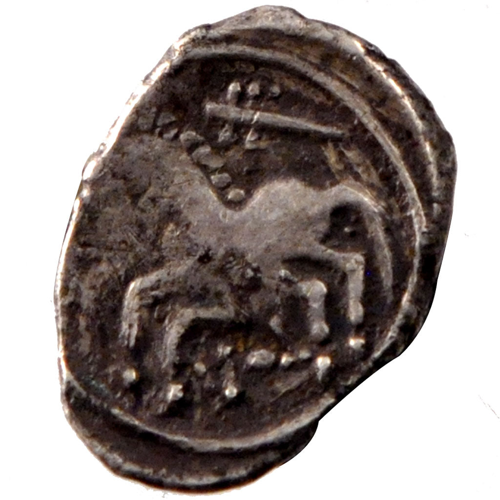 Allobroges, Denarius, Ier siècle AV JC, AU(50-53), Silver, Delestré #3120-3121,