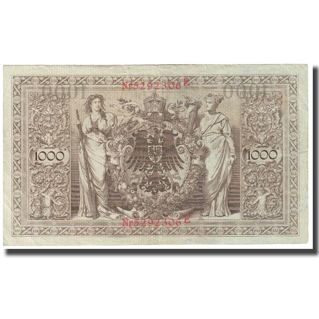 Banknote, Germany, 1000 Mark, 1910, 1910-04-21, KM:44a, EF(40-45)