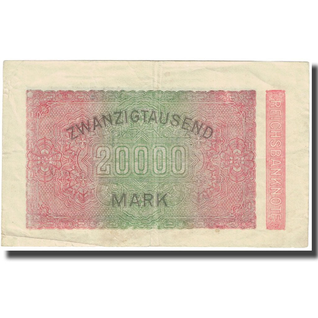 Banknote, Germany, 20,000 Mark, 1923, 1923-02-20, KM:85b, EF(40-45)