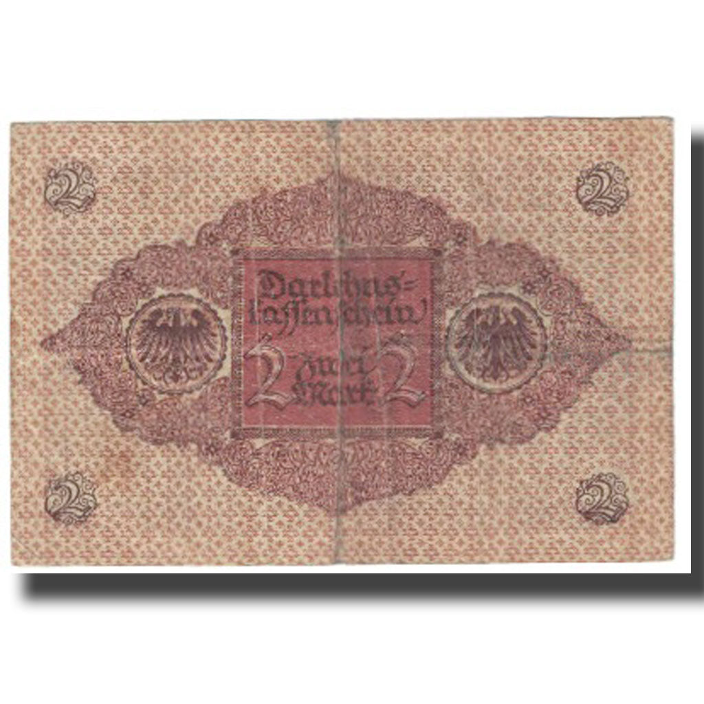 Banknote, Germany, 2 Mark, 1920, KM:59, VF(20-25)