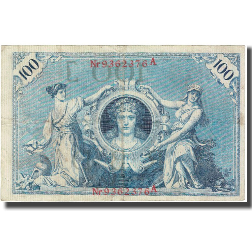 Banknote, Germany, 100 Mark, 1905, 1905-12-18, KM:33a, AU(50-53)