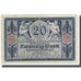Billete, 20 Mark, 1915, Alemania, 1915-11-04, KM:63, MBC