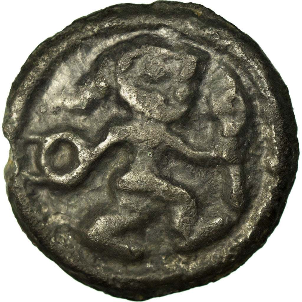 Coin, Remi, Potin, EF(40-45), Potin, Delestrée:155