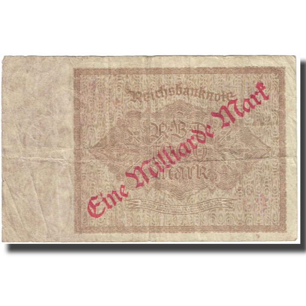 Banknote, Germany, 1 Milliarde Mark on 1000 Mark, 1922, 1922-12-15, KM:113a