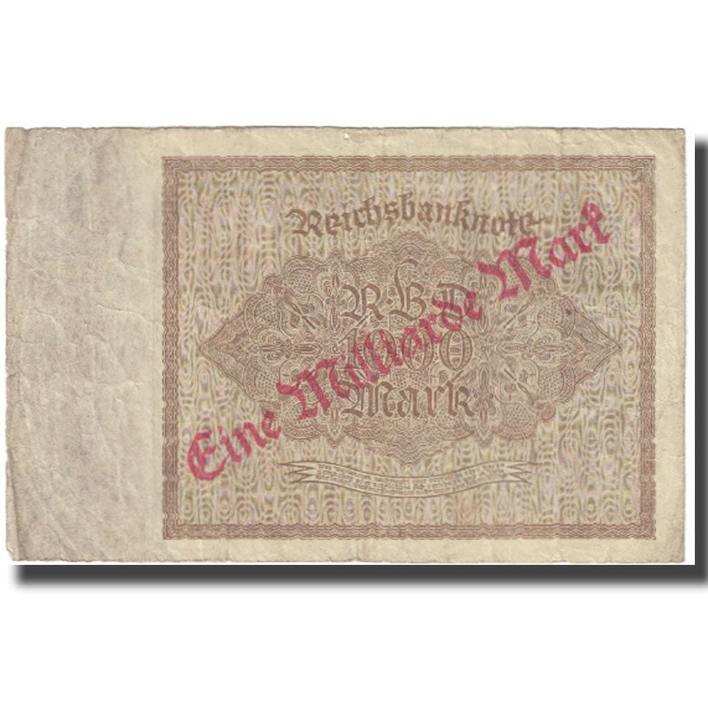 Banknote, Germany, 1 Milliarde Mark on 1000 Mark, 1922, 1922-12-15, KM:113a