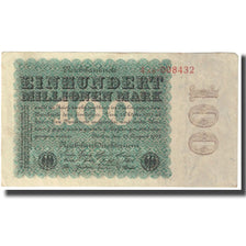 Banknote, Germany, 100 Millionen Mark, 1923, 1923-08-22, KM:107c, EF(40-45)