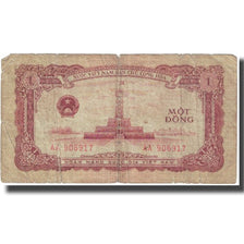 Banknote, Vietnam, 1 D<ox>ng, 1958, KM:71a, VF(20-25)