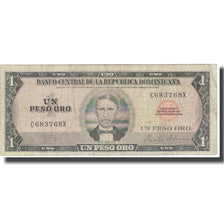 Nota, República Dominicana, 1 Peso Oro, KM:108a, VF(20-25)