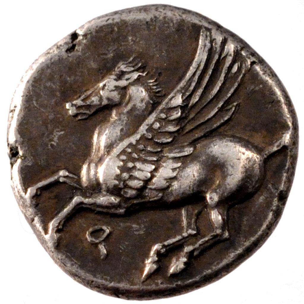 Corinthia, Corinth, Athena, Stater, 330 AV JC, Corinth, AU(55-58), Silver,...