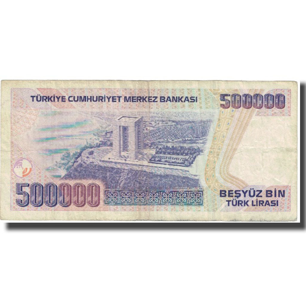 Banknote, Turkey, 500,000 Lira, 1970, 1970-01-14, KM:212, EF(40-45)
