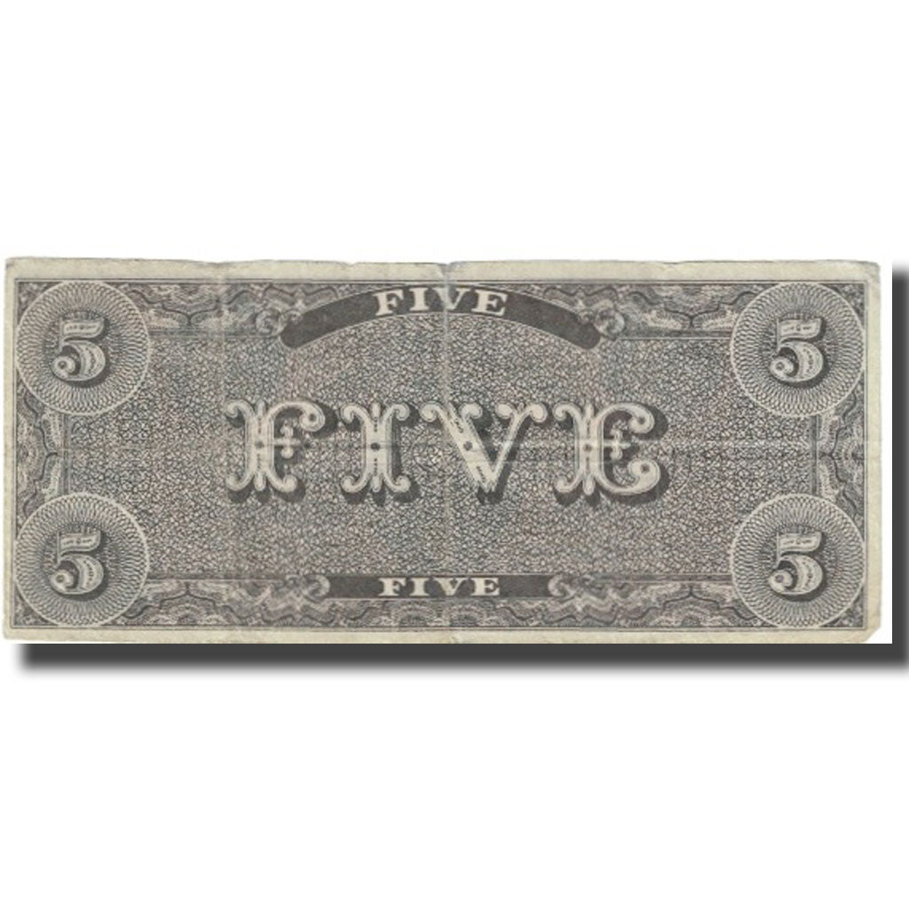 Billet, États-Unis, 5 Dollars, 1861, 1861-09-02, Faux moderne, SUP