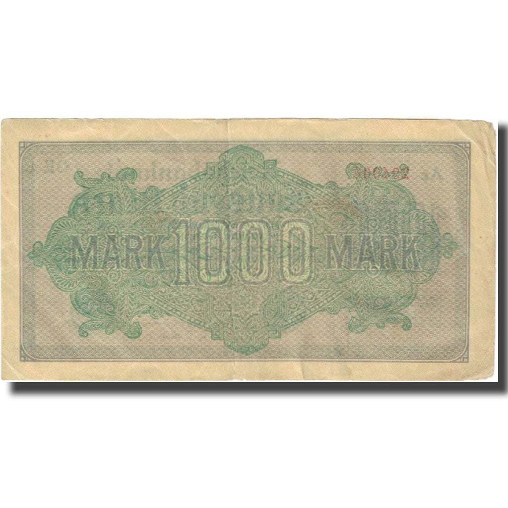 Banknot, Niemcy, 1000 Mark, 1922, 1922-09-15, KM:76a, EF(40-45)