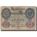 Billet, Allemagne, 20 Mark, 1910, 1910-04-21, KM:46b, TTB