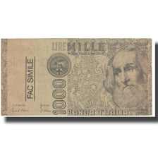 Banconote, Italia, 1000 Lire, FDS