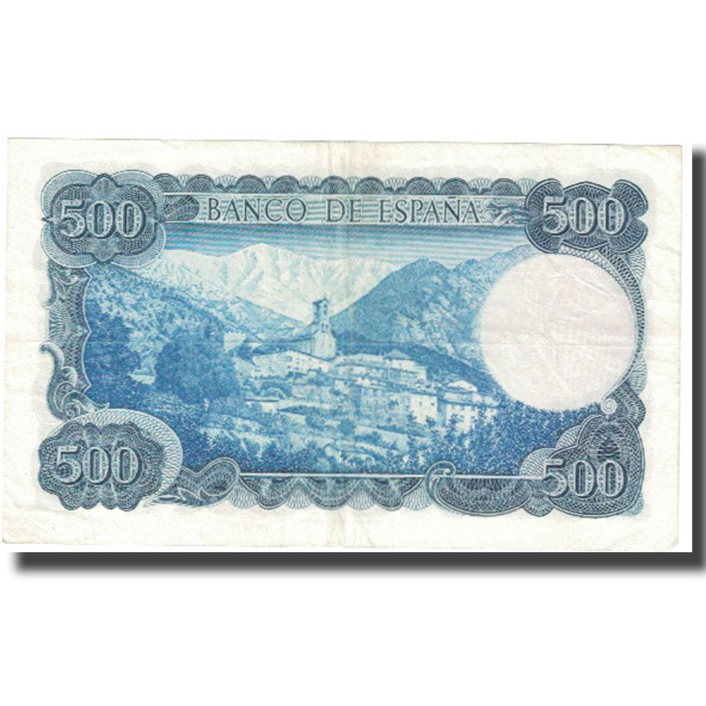 Banknote, Spain, 500 Pesetas, 1971, 1971-07-23, KM:153a, UNC(63)