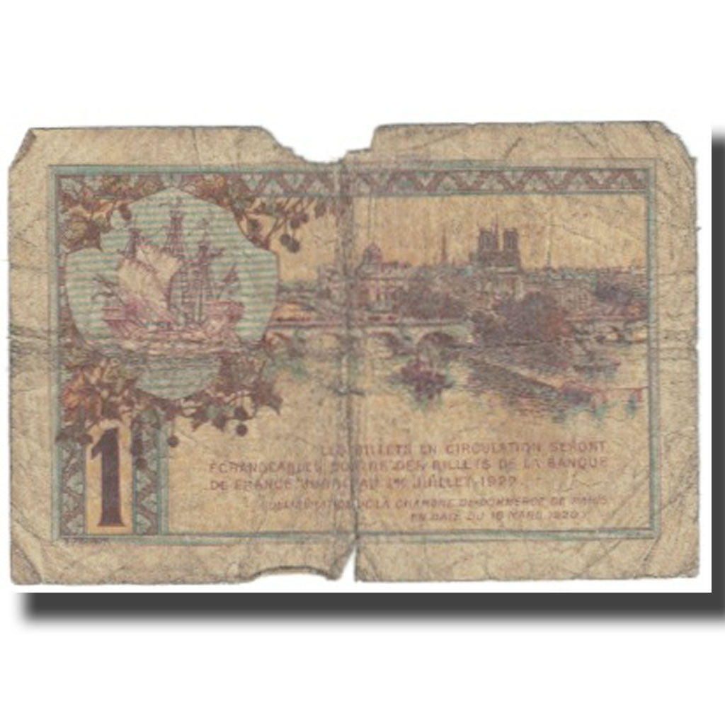 France, 1 Franc, 1920, 1920-03-10, B