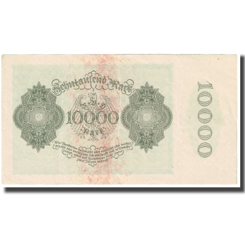 Banknot, Niemcy, 10,000 Mark, 1922, 1922-01-19, KM:71, UNC(63)
