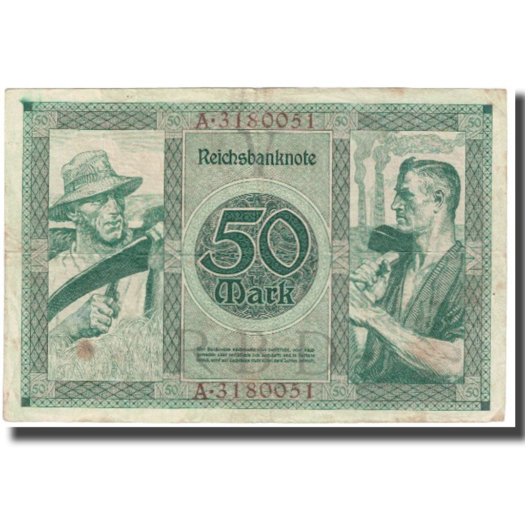 Banknote, Germany, 50 Mark, 1920, 1920-07-23, KM:68, EF(40-45)