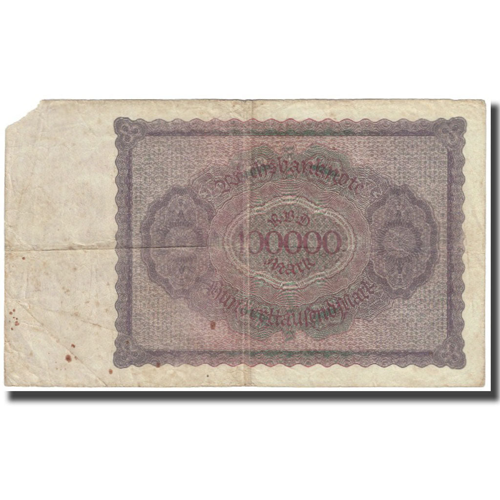 Banknote, Germany, 100,000 Mark, 1923, 1923-02-01, KM:83a, EF(40-45)