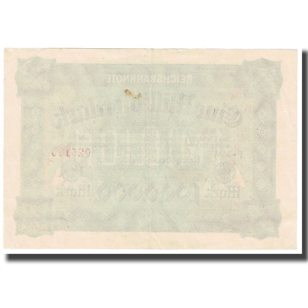 Geldschein, Deutschland, 1 Million Mark, 1923, 1923-02-20, KM:86a, UNZ-