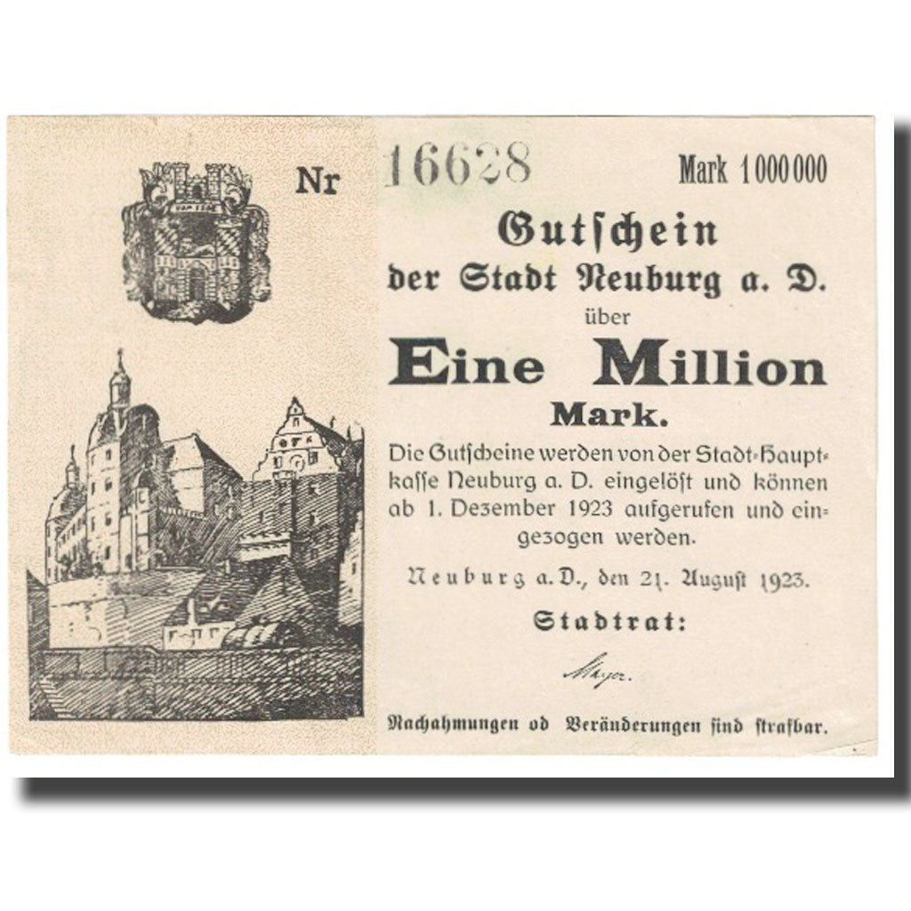 Banknote, Germany, 1 Million Mark, 1923, 1923-12-01, UNC(63)