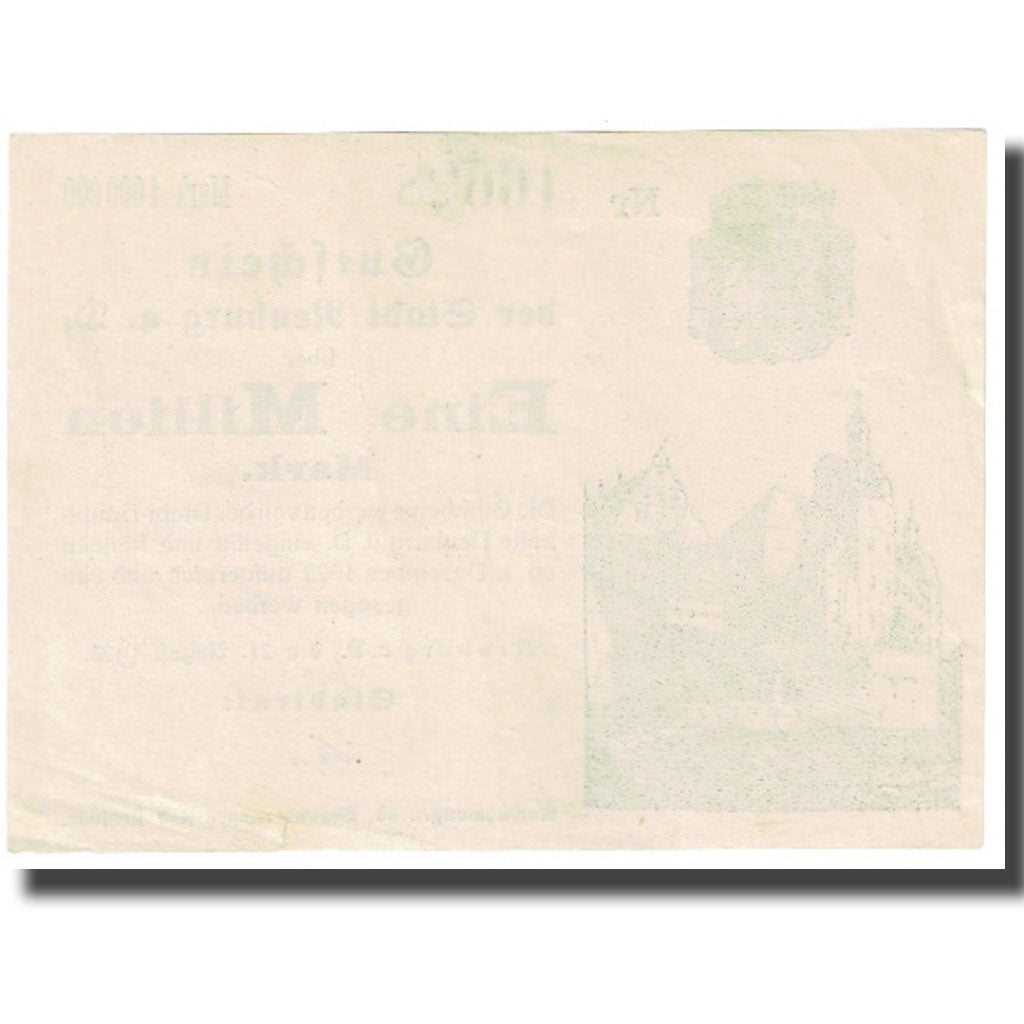 Banknote, Germany, 1 Million Mark, 1923, 1923-12-01, UNC(63)