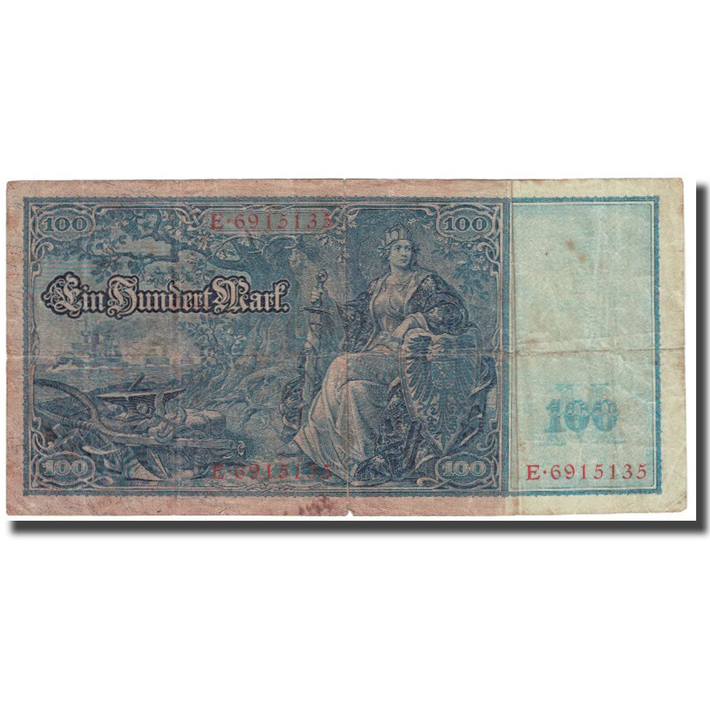 Banknote, Germany, 100 Mark, 1910, 1910-04-21, KM:42, EF(40-45)