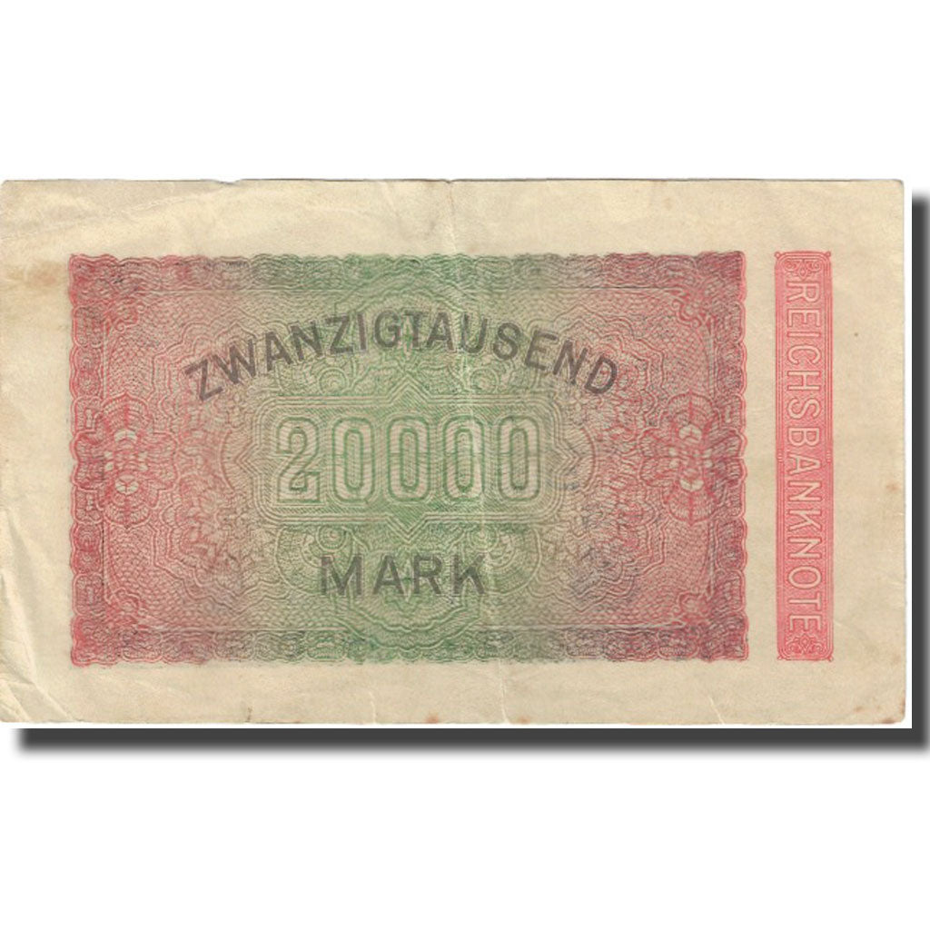 Banconote, Germania, 20,000 Mark, 1923, 1923-02-20, KM:85f, BB