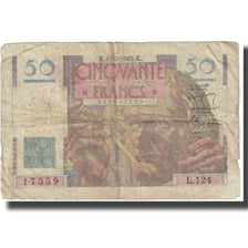 França, 50 Francs, 1949, 1949-02-17, VF(20-25), KM:127b