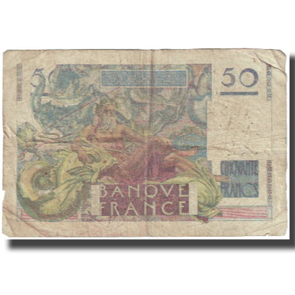 França, 50 Francs, 1949, 1949-02-17, VF(20-25), KM:127b