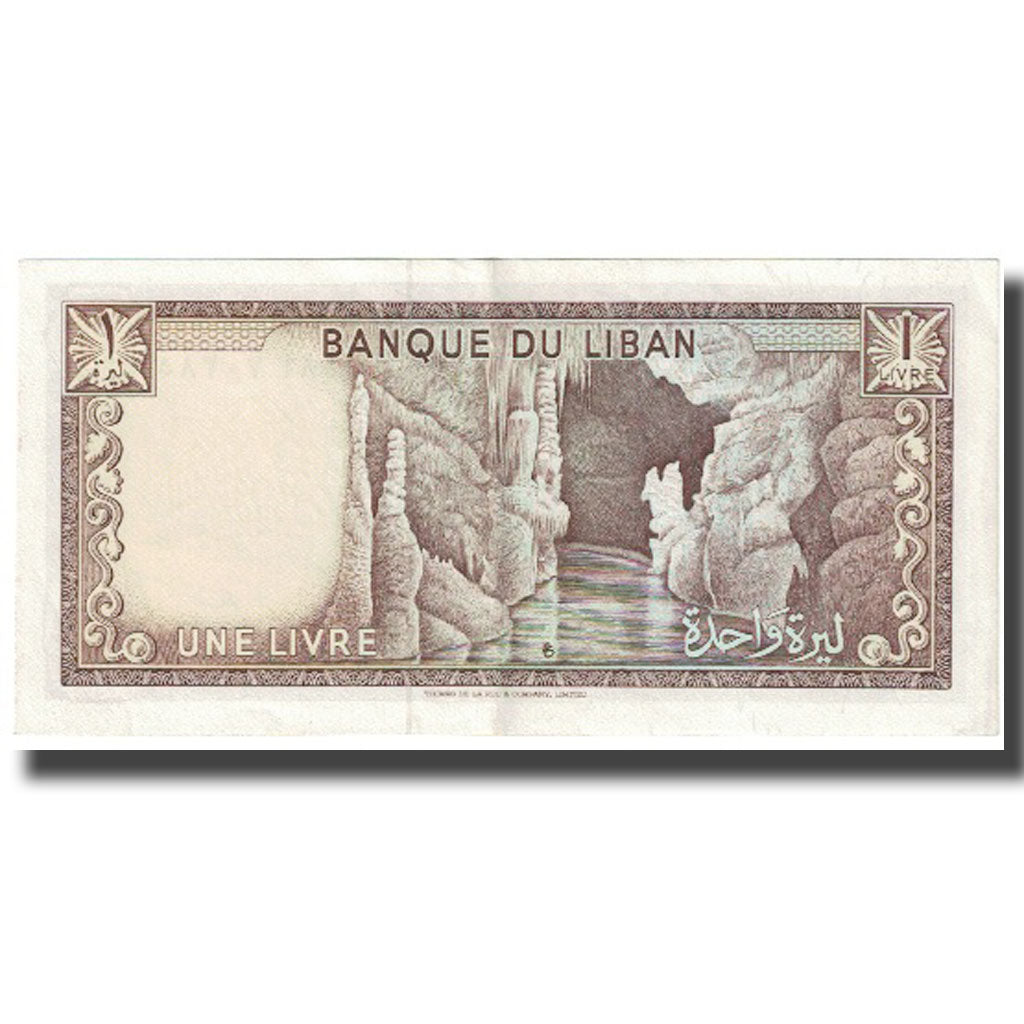 Banknote, Lebanon, 1 Livre, KM:61a, UNC(63)
