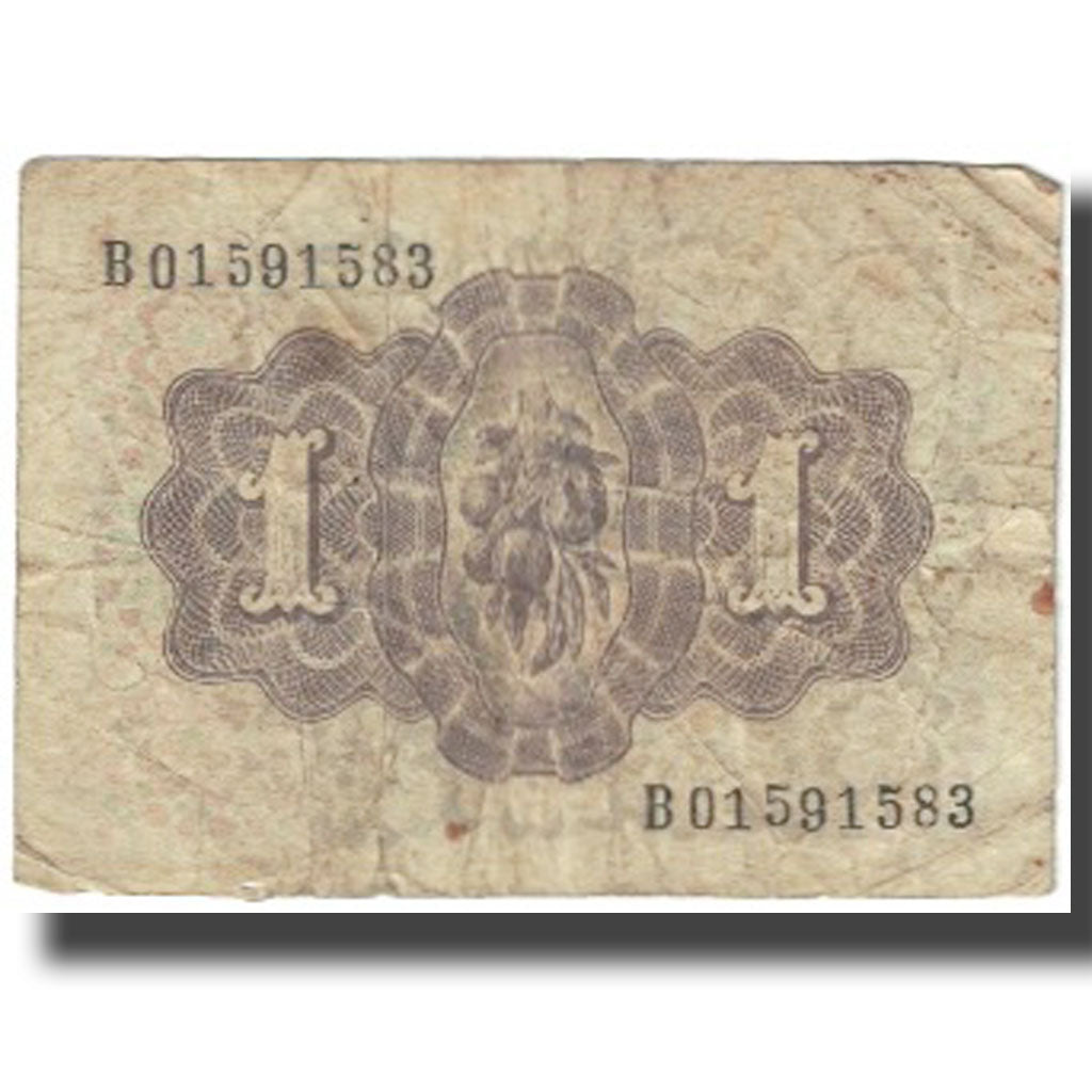 Banknote, Spain, 1 Peseta, 1948, 1948-06-19, KM:135a, VF(20-25)