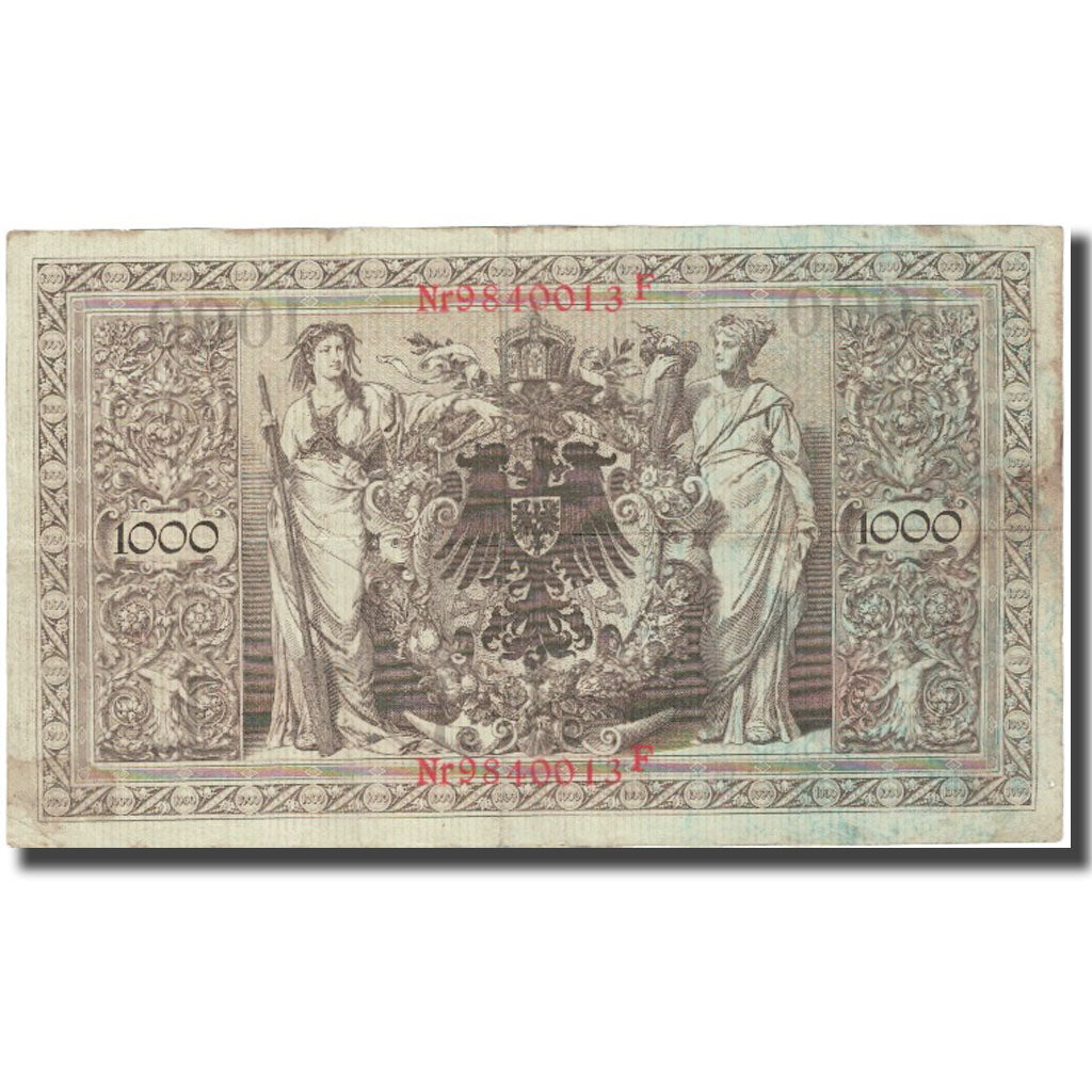 Banknote, Germany, 1000 Mark, 1910, 1910-04-21, KM:45a, EF(40-45)