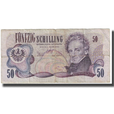 Banknote, Austria, 50 Schilling, 1970, 1970-01-02, KM:143a, EF(40-45)