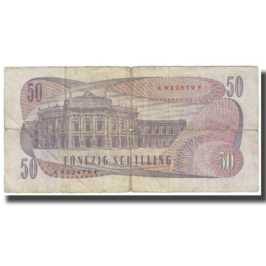 Banknote, Austria, 50 Schilling, 1970, 1970-01-02, KM:143a, EF(40-45)