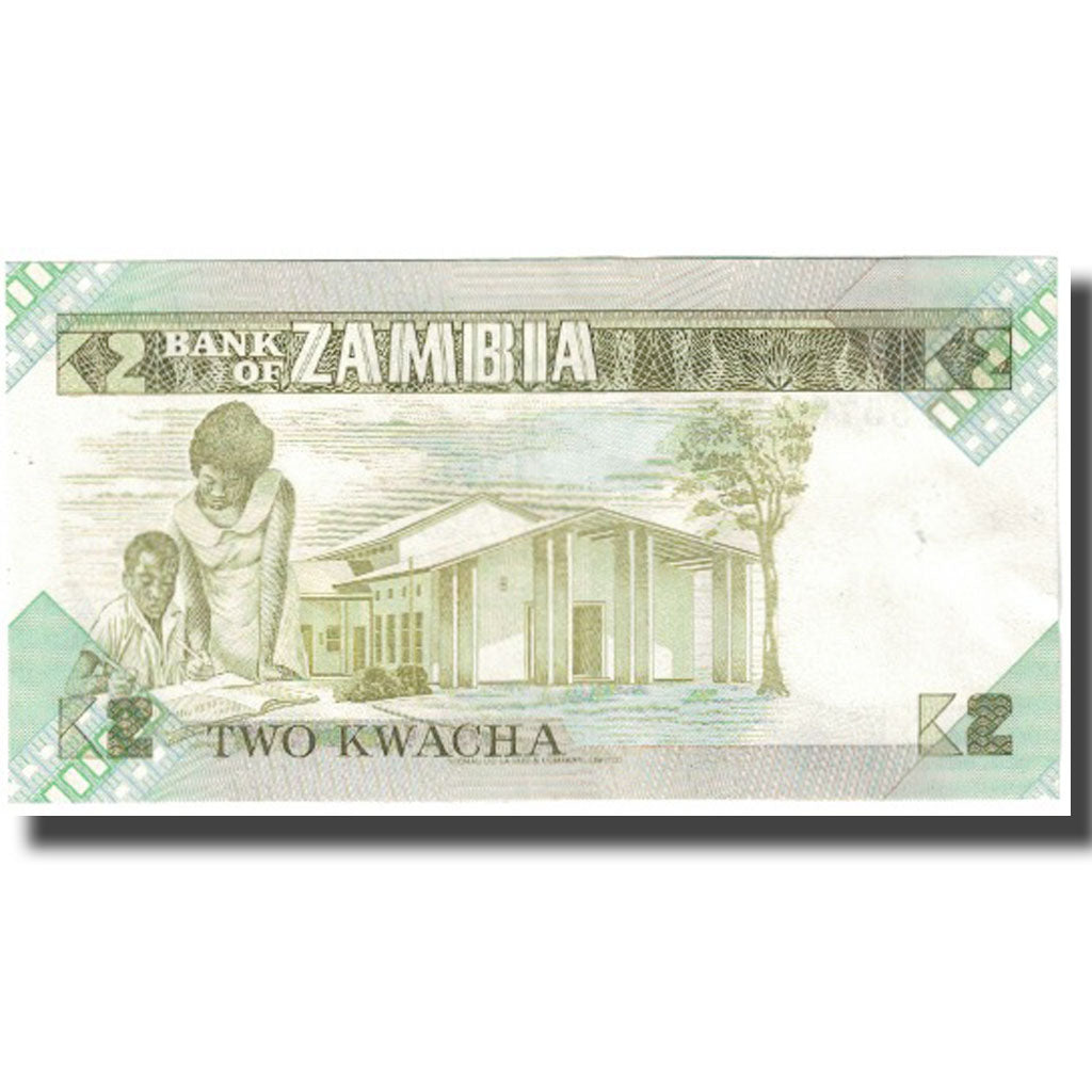 Banknote, Zambia, 2 Kwacha, KM:24c, UNC(65-70)