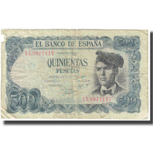 Billete, 500 Pesetas, 1971, España, 1971-07-23, KM:153a, BC